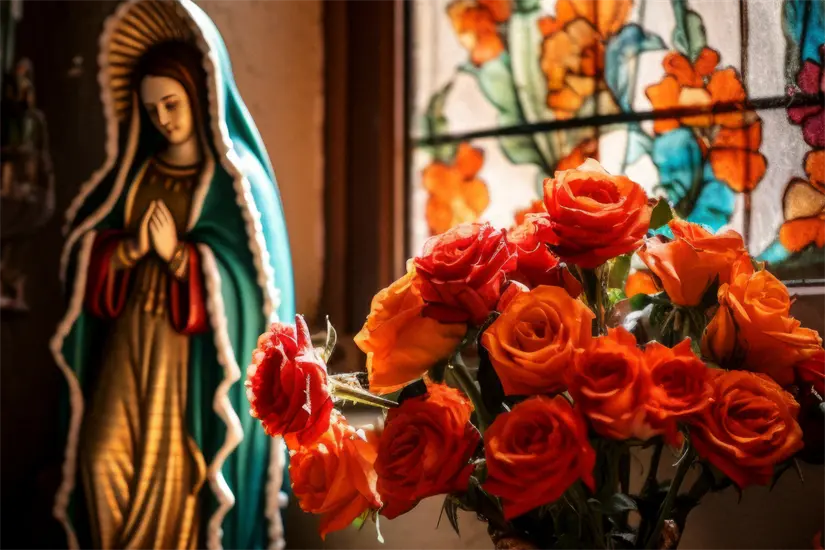 Virgen de Guadalupe Foto: Freepik