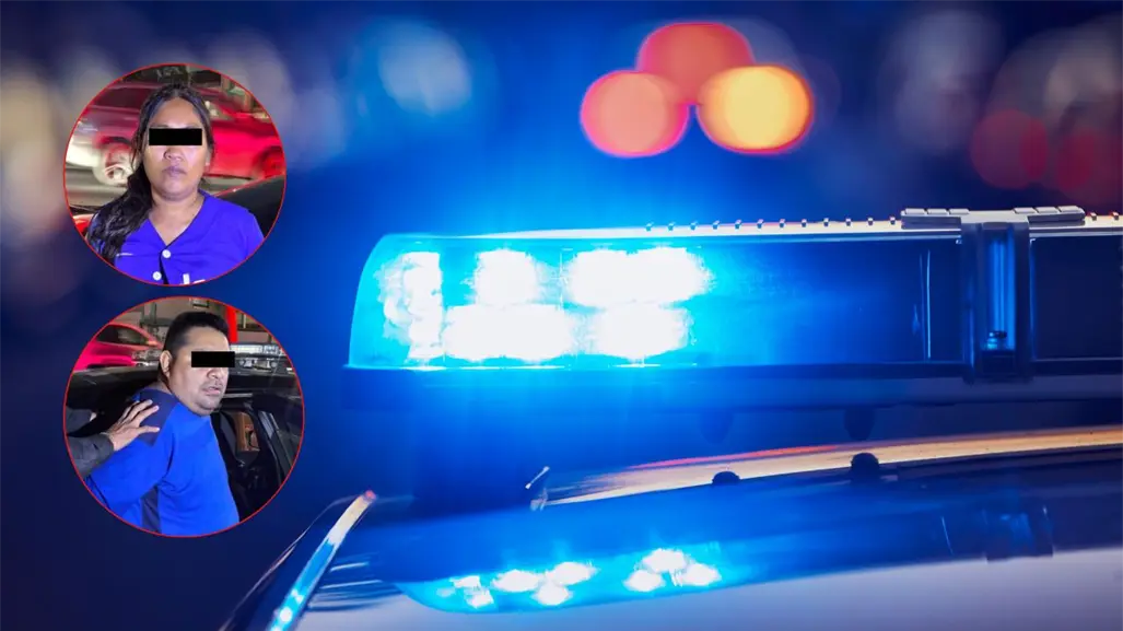 Detienen a pareja que viajaba a exceso de velocidad y portaba un revólver en Monterrey