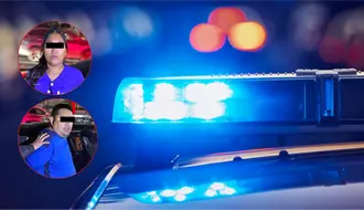 Detienen a pareja que viajaba a exceso de velocidad y portaba un revólver en Monterrey