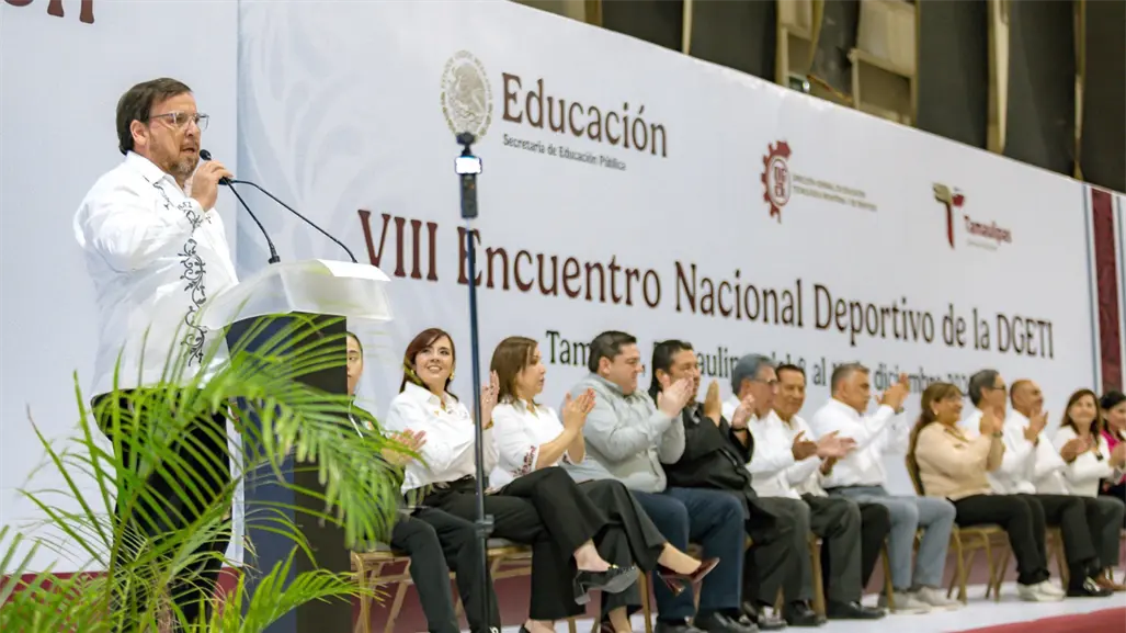 Tamaulipas inaugura el VIII Encuentro Nacional Deportivo DGETI 2025 con más de tres mil estudiantes