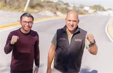 Félix Arratia inaugura interconexión vial en Praderas de San Juan en Juárez
