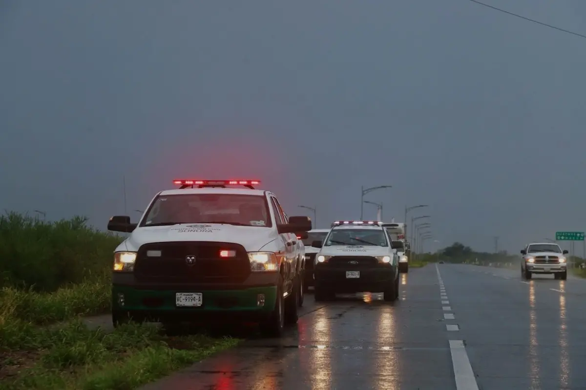 El frente frío 20 provocará fuertes lluvias y disminución de temperaturas Foto: Protección Civil Sonora