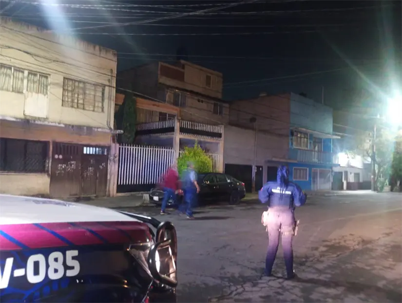 imagen recuadro Elementos de seguridad de Nezahualcóyotl lograron la captura del joven tras notar un comportamiento sospechoso. Foto: Especial