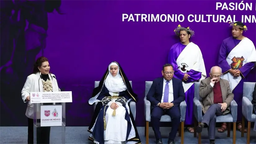 imagen recuadro Celebración de Clara Brugada porque la Pasión de Cristo en Iztapalapa es Patrimonio Cultural de la Humanidad. Foto: Gobierno de CDMX