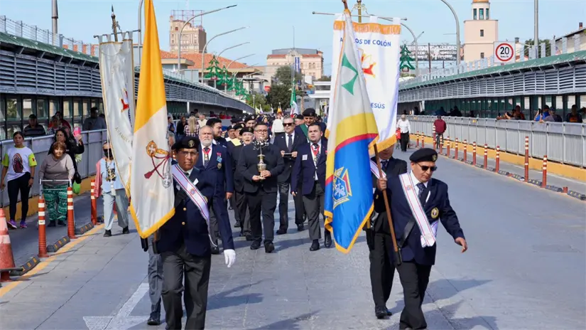 imagen recuadro Año con año se realiza el Encuentro de los Pueblos y Las Razas entre México y Estados Unidos | Foto: Diócesis Nuevo Laredo