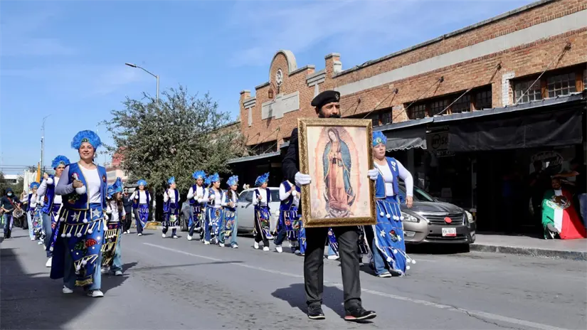 imagen recuadro Continúan su recorrido hacia Sabinas, Nuevo León hasta llegar a la Basílica de Monterrey | Foto: Diócesis de Nuevo Laredo