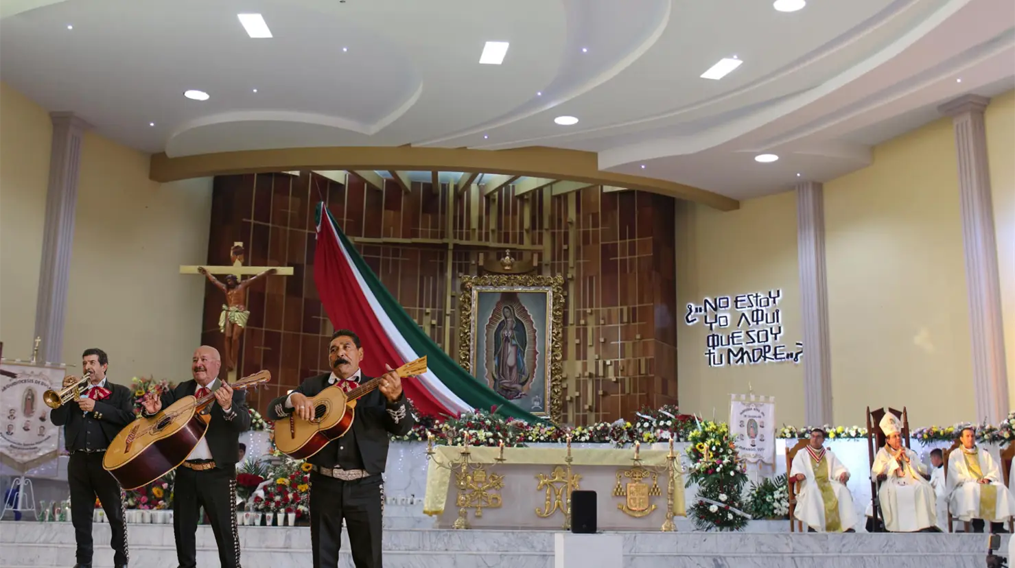 Como cada año se celebrará a la Virgen de Guadalupe con sus tradicionales mañanitas. Foto: Arquidiócesis de Durango.