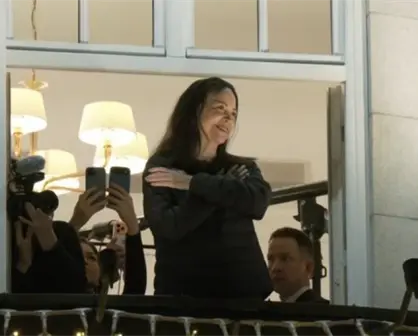 María Corina Machado, Premio Nobel de la Paz 2025, reaparece en el Grand Hotel de Oslo | VIDEO