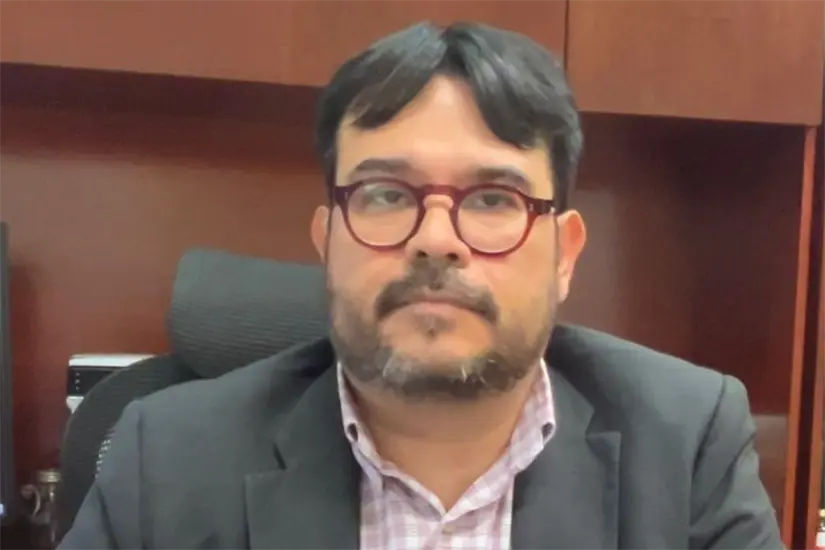 Edgar Mauricio Luna, director del Centro de Investigaciones Económicas (CIE) de la FAECO. Foto: Jorge López