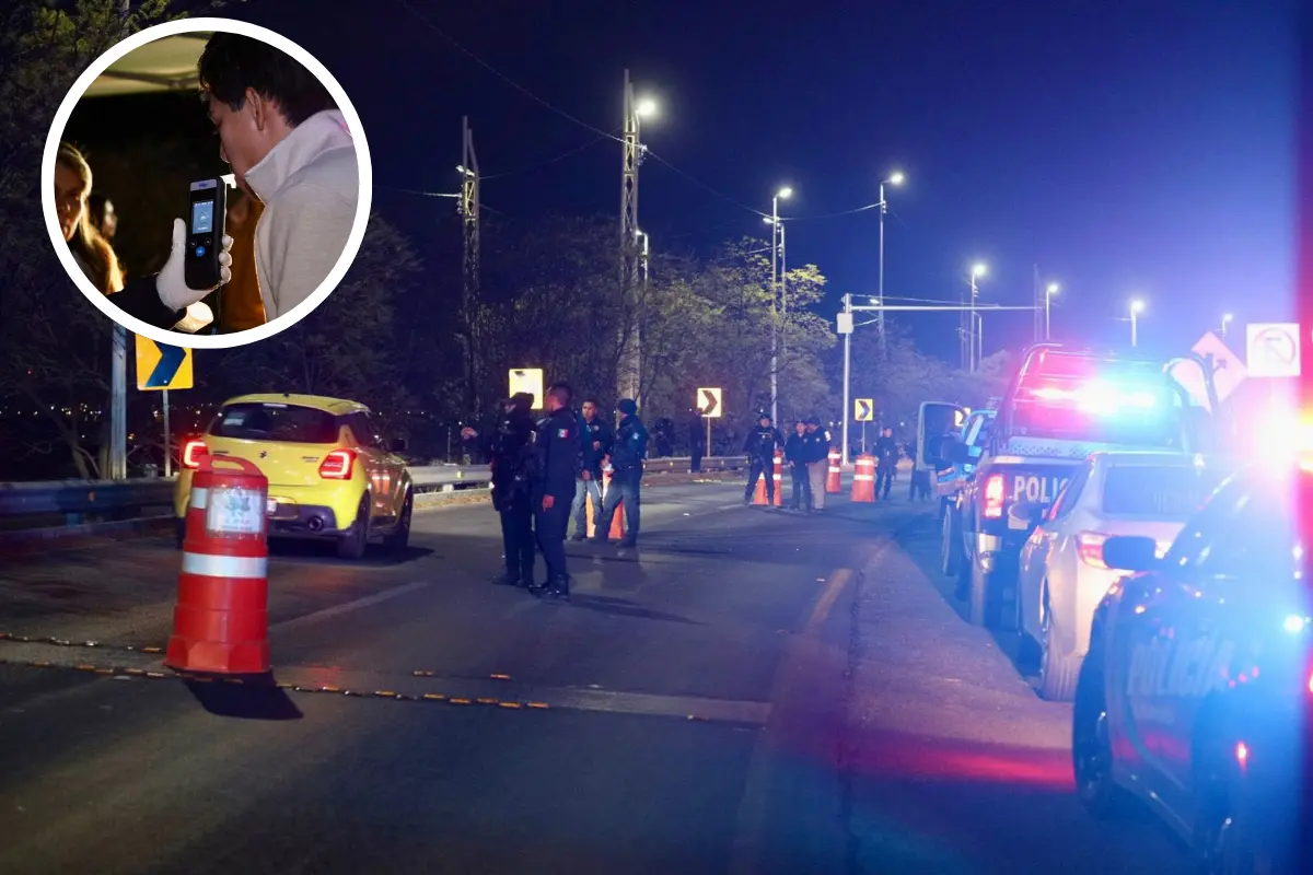 Operativo alcoholímetro será diario en Querétaro, ¿hasta cuándo? Foto: Gobierno de Marquez | Canva