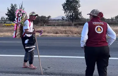 Activan módulo especial en Peñón–Texcoco para proteger a peregrinos rumbo a la Basílica