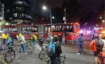 Ciclistas realizan una protesta “Posadas y Bicis” para exigir mejoras en la infraestructura vial de CDMX Ciclistas realizan una protesta “Posadas y Bicis” para exigir mejoras en la infraestructura vial de CDMX