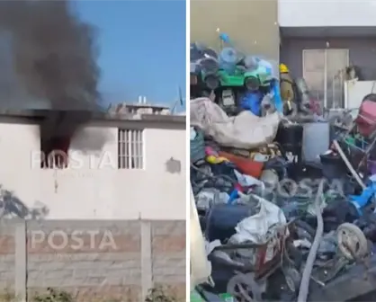 Rescatan a familia de Villas del Arco, en El Carmen, tras incendio de su vivienda
