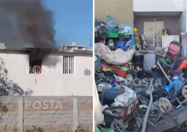 Rescatan a familia de Villas del Arco, en El Carmen, tras incendio de su vivienda