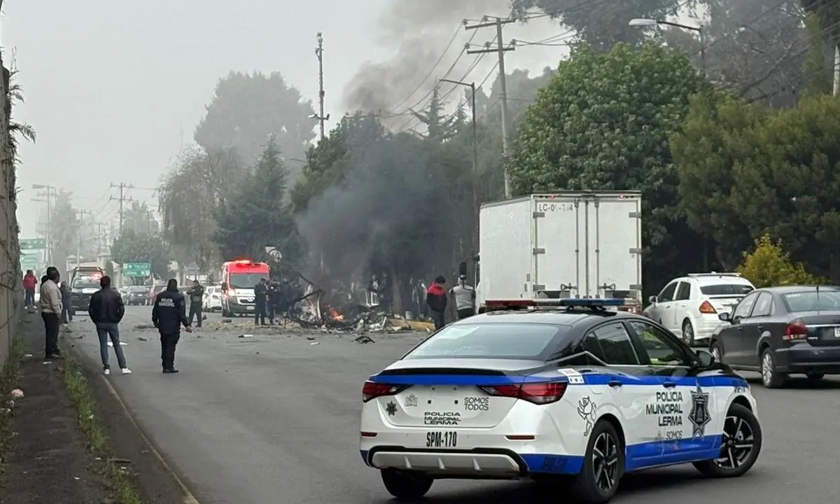 Elementos de emergencia ya se encuentran en el lugar mientras se investigan las causas. Foto: @Diana Camilo