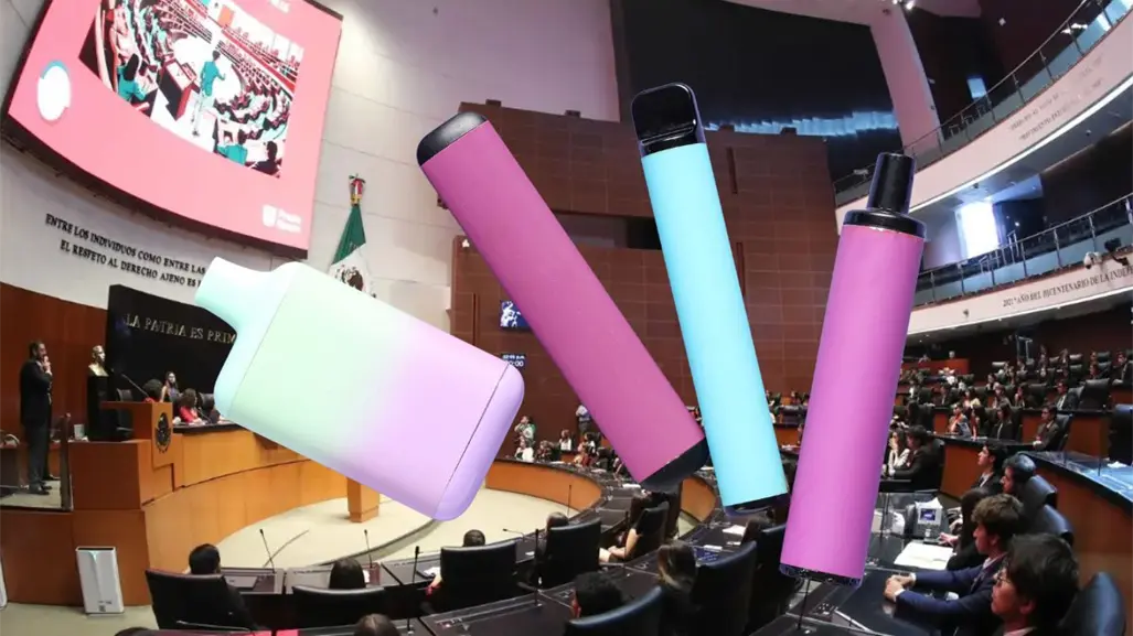 Senado aprueba, en lo general y lo particular, reforma a la Ley de Salud para prohibir vapeadores