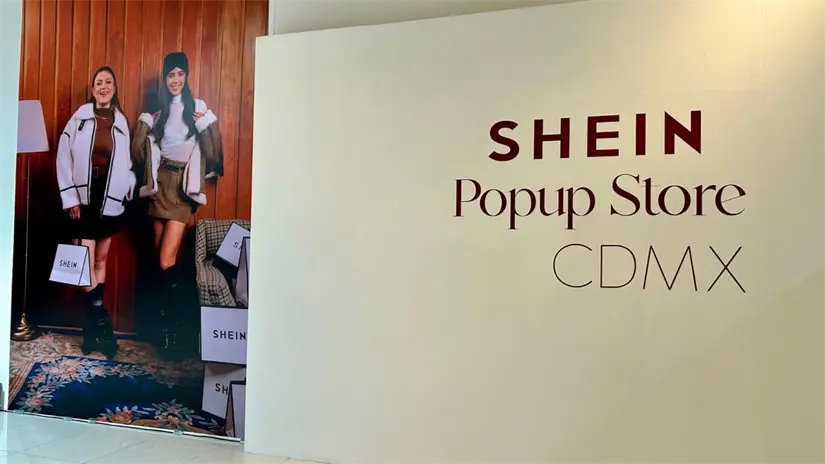 imagen recuadro Pop-up store temporal SHEIN en CDMX. Foto: Paola Atziri Paz