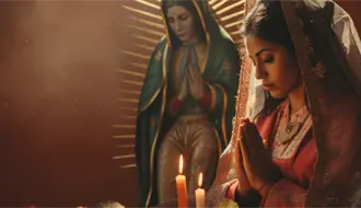 La Virgen de Guadalupe que se apareció en un carrito de hot dogs en Tamaulipas