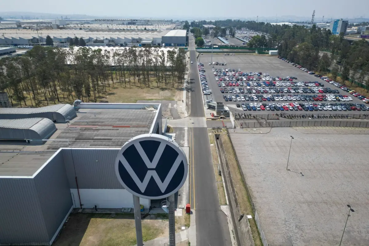 Planta de Volkswagen en Puebla Foto: Jafet Moz