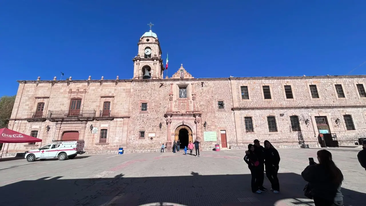 FOTOS | Así luce el Santuario de Durango a unas horas del Día de la Virgen de Guadalupe