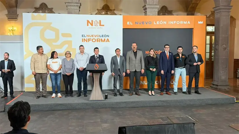 El gobierno de Nuevo León se enfrenta a presiones mientras analiza las propuestas de Miguel Flores sobre el presupuesto y el ISN. Foto: Rosy Sandoval