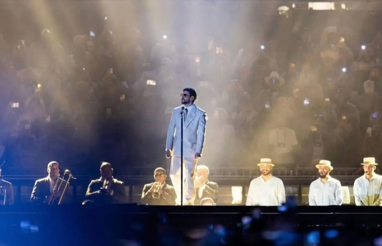 Bad Bunny arranca su primer concierto en México Foto: Cortesía