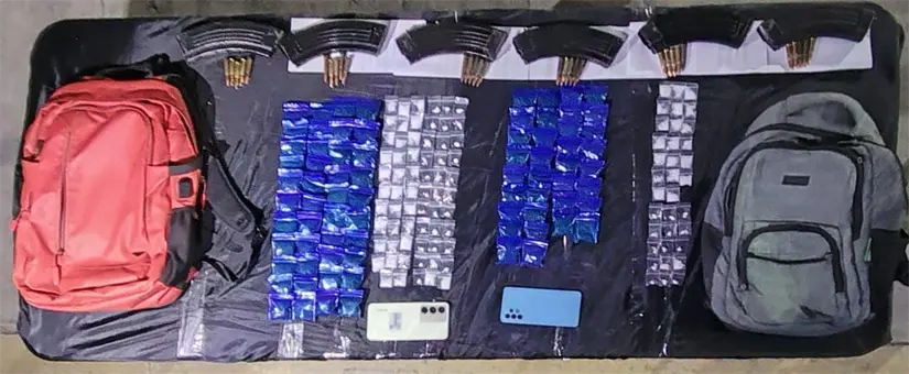 imagen recuadro Lo decomisado tras una serie de operativos simultáneos Foto: Fuerza Civil