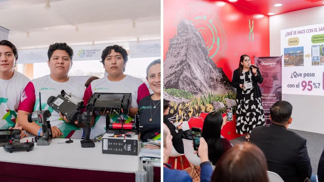 Aspectos de la participación de la delegación de Yucatán en el STS Latam InnovaFest 2025 realizado en Morelos. Fuente Gobierno del Estado