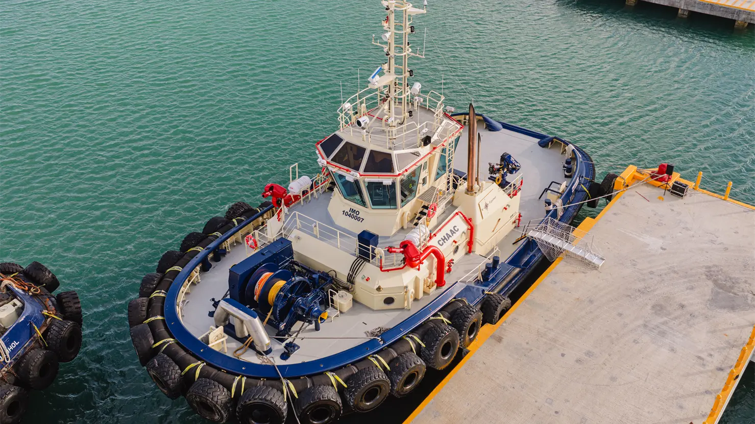 “Chaac”, el nuevo remolcador del Puerto de Progreso: tecnología, inversión y lo que aportará a Yucatán