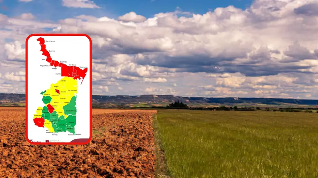 Aumenta a 13 municipios de Tamaulipas en color rojo dentro del semáforo del agua