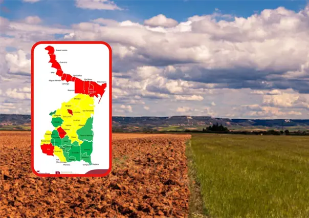 Aumenta a 13 municipios de Tamaulipas en color rojo dentro del semáforo del agua