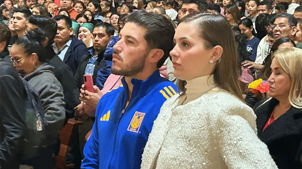 Samuel García se suma a las celebraciones de la Virgen de Guadalupe en Basílica de Monterrey