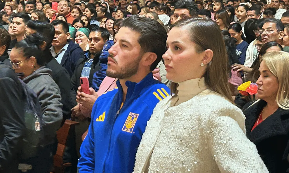 A la ceremonia asistirá el gobernador de Nuevo León, Samuel García, quien estuvo acompañado por su esposa y la titular de AMAR a Nuevo León, Mariana Rodríguez, así como de otros funcionarios estatales. Foto: POSTA.