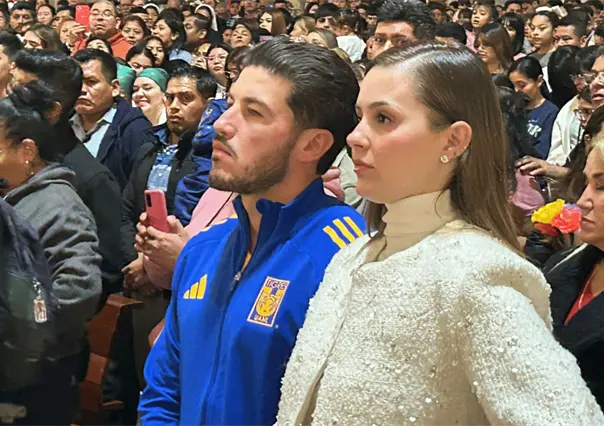 Samuel García se suma a las celebraciones de la Virgen de Guadalupe en Basílica de Monterrey