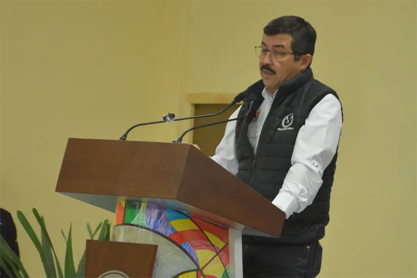 Dámaso Anaya Alvarado, rector de la Universidad Autónoma de Tamaulipas. Foto: SUTSPET