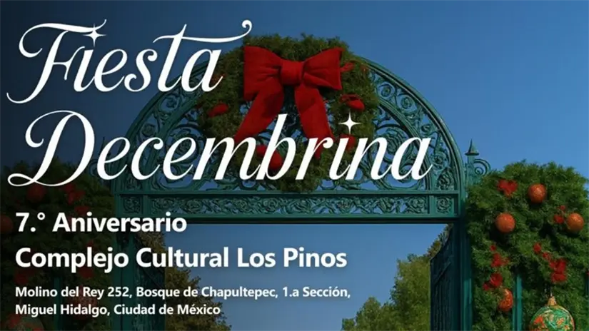 imagen recuadro Flyer de la Secretaría de Cultura por la “Fiesta decembrina