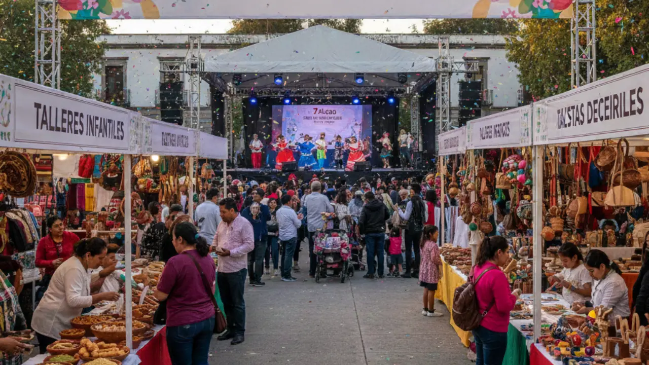 Imagen alusiva a El Complejo Cultural Los Pinos con la “Fiesta decembrina”, con propuestas gastronómicas, actividades escénicas, talleres infantiles y más en CDMX | Gemini IA