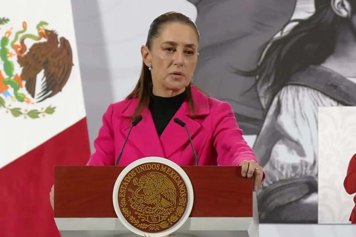 La presidenta de México se pronunció sobre la falta de agua para riego en la región norte de Tamaulipas. Foto: Gobierno de México