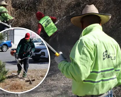 "Aquí Andamos"  limpia arroyo en Saltillo y áreas verdes al sur