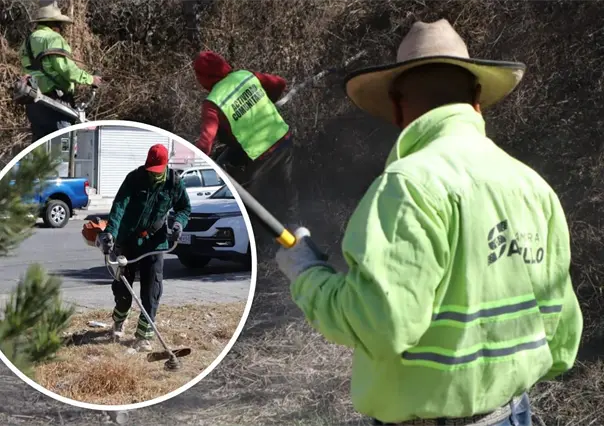"Aquí Andamos"  limpia arroyo en Saltillo y áreas verdes al sur