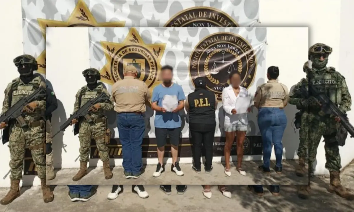 José de Jesús N es originario de Jalisco y Gabriela Alejandra N de Campeche Foto: SSP Yucatán