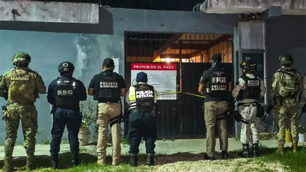 Aseguran droga en dos cateos y detienen a seis hombres por narcomenudeo en Quintana Roo