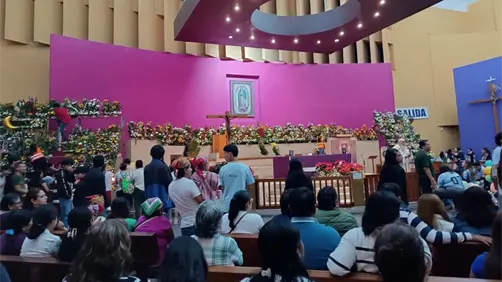 D&iacute;a de la Virgen de Guadalupe: Chiapanecos viajan en caravanas y visitan distintos santuarios