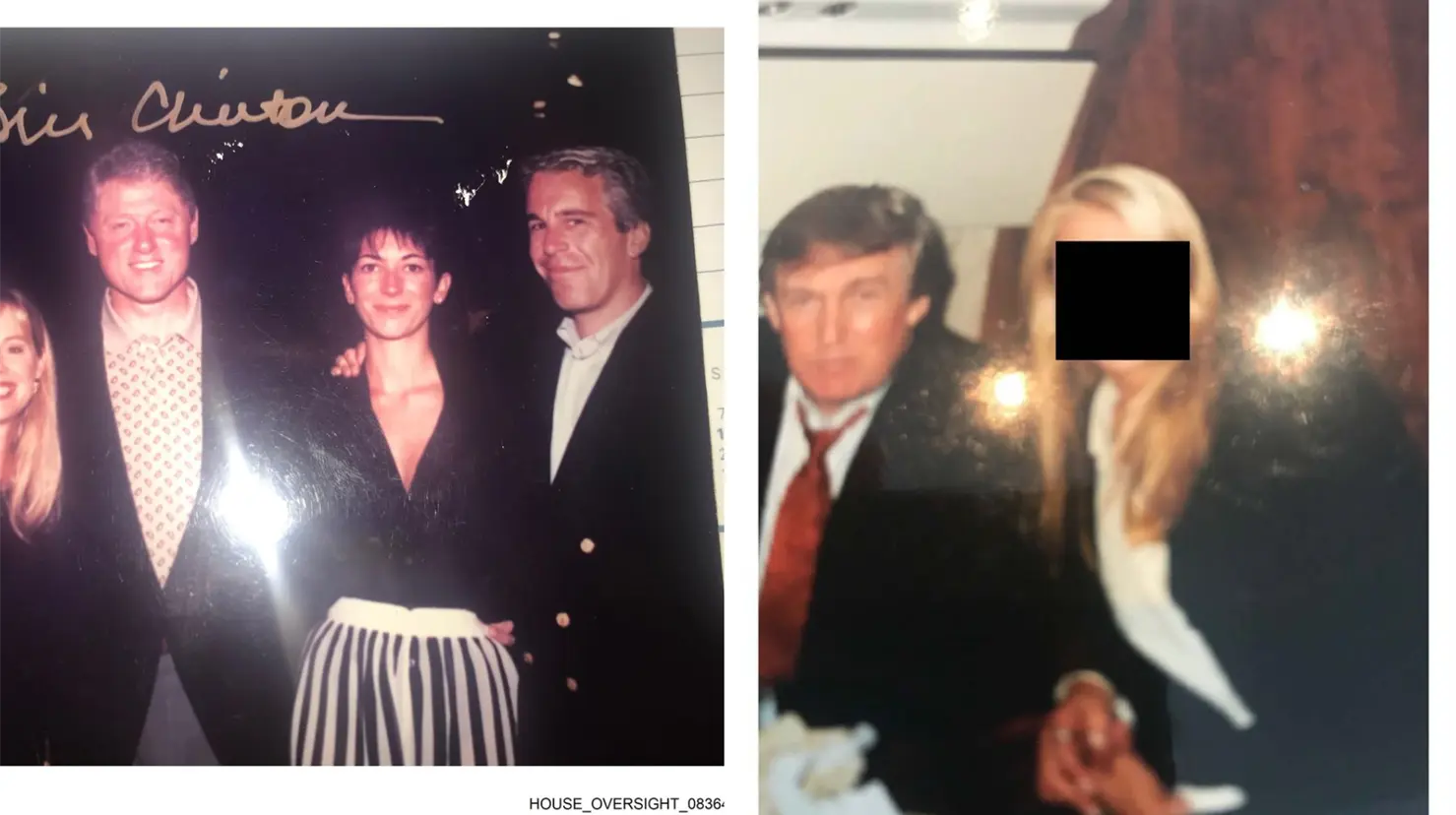 Demócratas publican nuevas imágenes de Epstein que incluyen a Trump, Clinton y Bill Gates. Foto: X (@France24_es)
