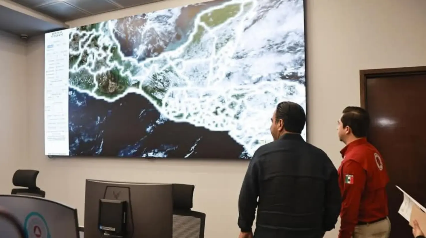 Alerta por frente frío en Chiapas. Foto: Protección Civil de Chiapas