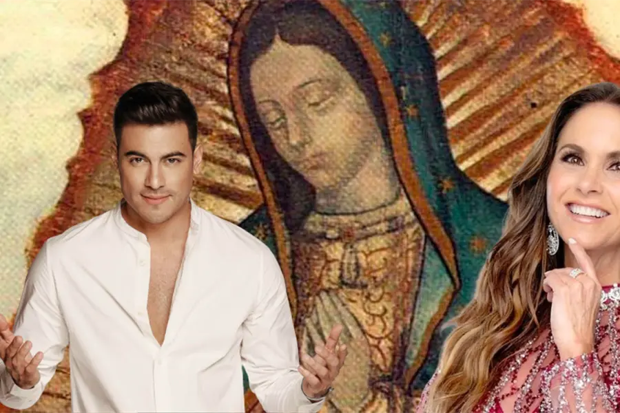 ¿Qué famosos rindieron homenaje a la Virgen de Guadalupe hoy en su día?