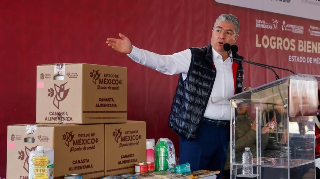 Edomex arranca entrega de la Canasta del Bienestar; esto contiene el nuevo apoyo social