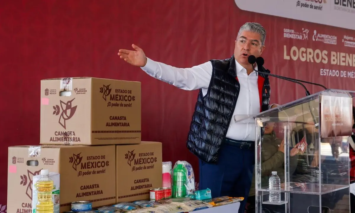 La Canasta del Bienestar se enmarca en un Plan Integral que incluye proyectos de infraestructura, mejoras en movilidad y Caravanas Itinerantes por la Justicia Social. Foto: X | @Adolfo_Cerqueda