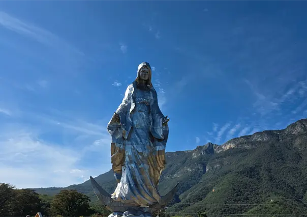 Lista la presentación de la monumental Virgen de la Misericordia en Tamaulipas
