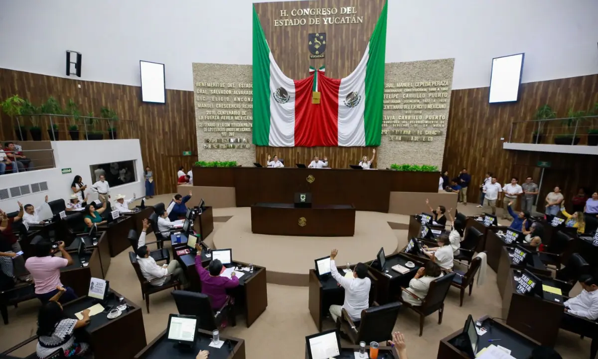 El Congreso de Yucatán podría recibir de nuevo la iniciativa para aprobar el empréstito Foto: Congreso Yucatán